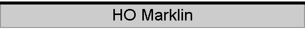 HO Marklin
